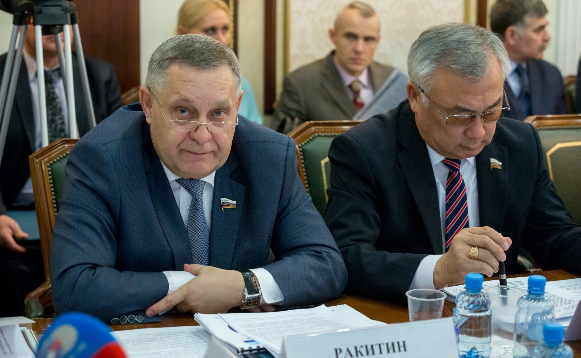 А. Ракитин и Б. Жамсуев