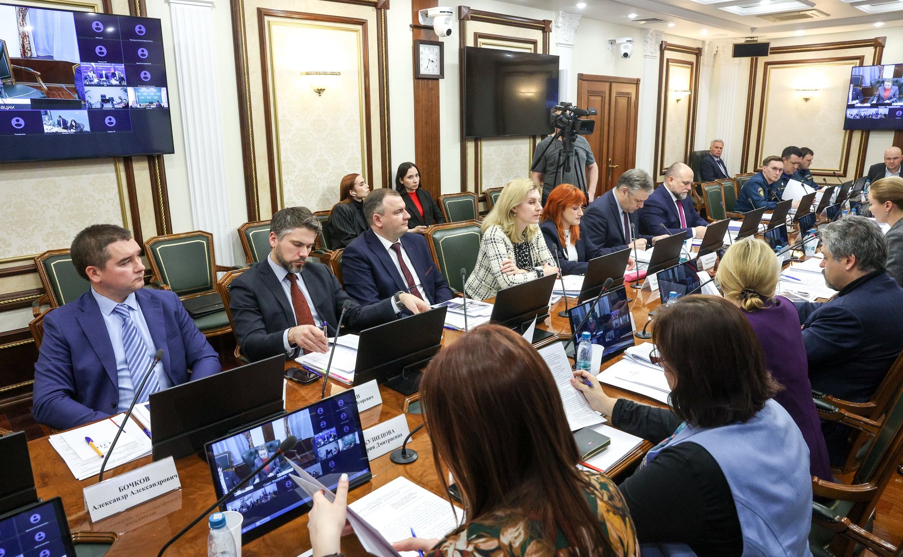 Совещание Комитета СФ по международным делам совместно с Комитетом СФ по обороне и безопасности «Вопросы систематизации видов ущерба, причиненного Российской Федерации и ее гражданам в результате преступлений киевского режима»