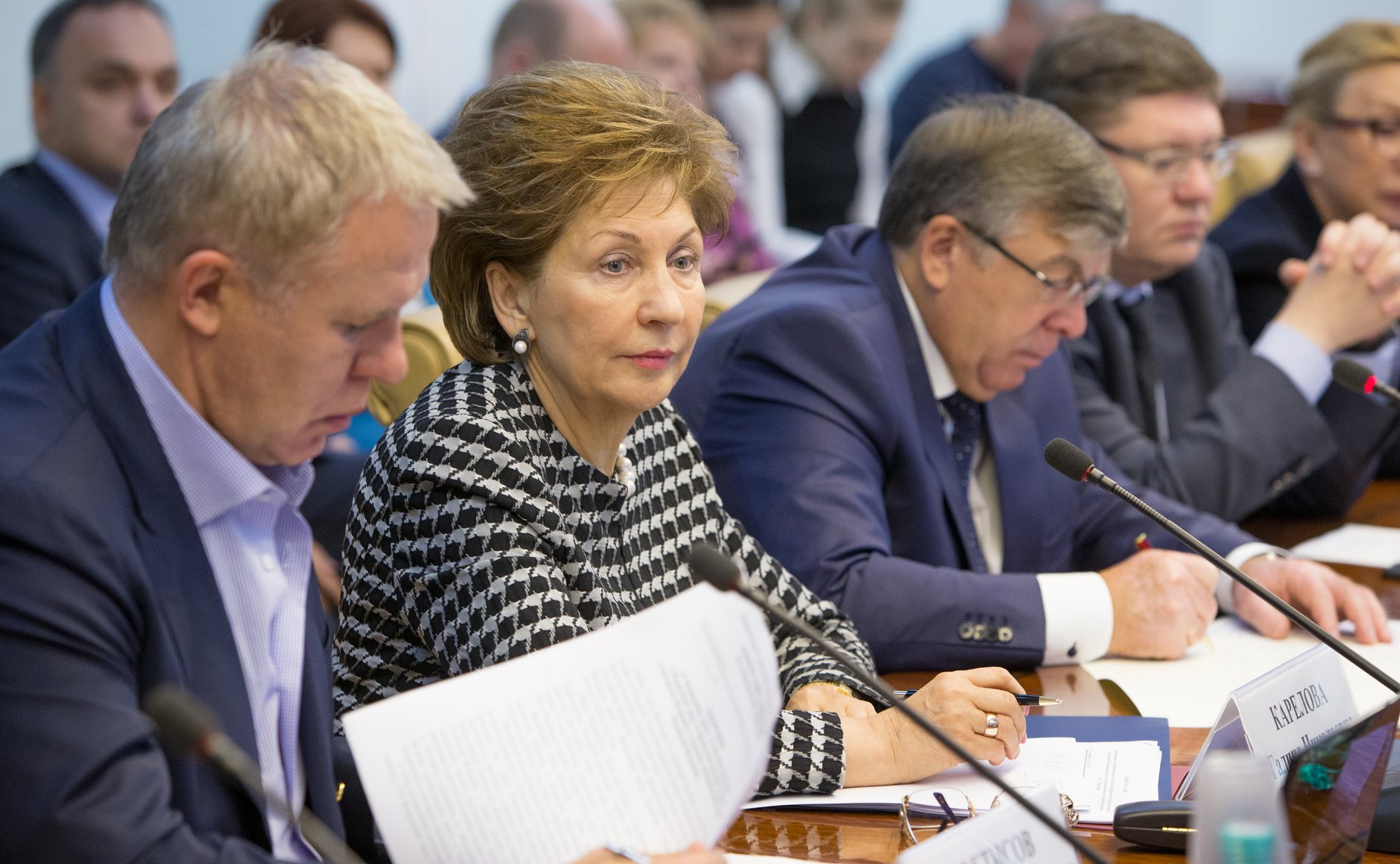 Г. Карелова Расширенное заседание Комитета СФ по социальной политике