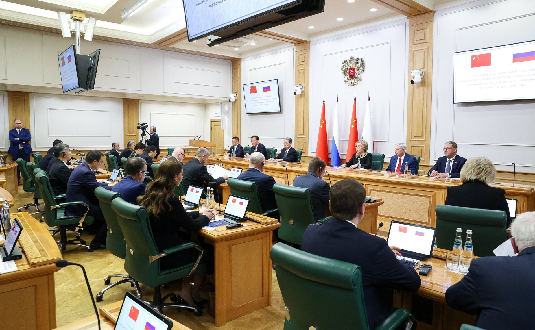 11-е заседание Межпарламентской комиссии по сотрудничеству Федерального Собрания Российской Федерации и ВСНП КНР