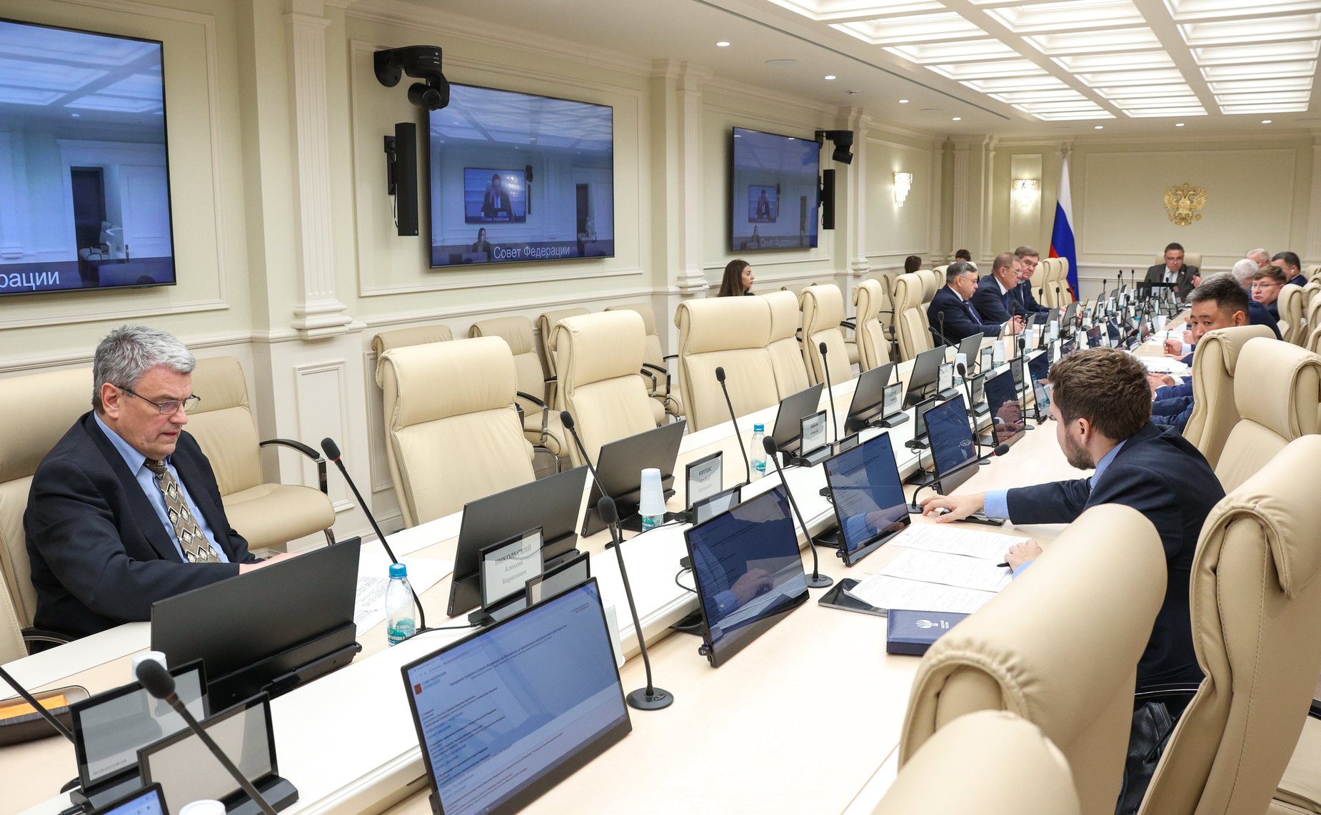 Заседание Комитета Совета Федерации по Регламенту и организации парламентской деятельности