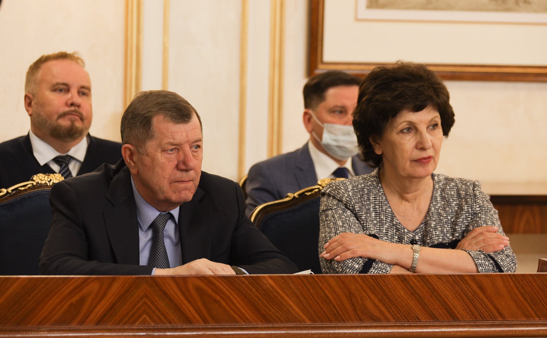 Встреча руководства верхней палаты парламента, Банка России, федеральных органов исполнительной власти и представителей региональных банков