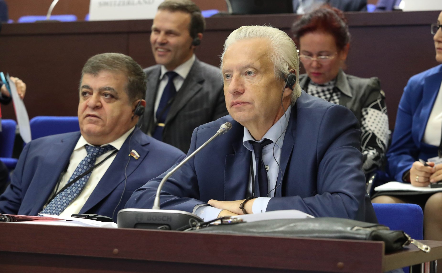 Российская делегация на Парламентской ассамблее ОБСЕ в Минске