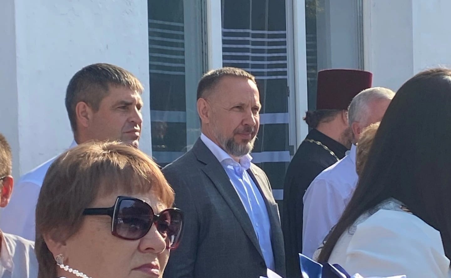 Олег Алексеев побывал в школе села Куриловка и поздравил учащихся и педагогов с Днем знаний