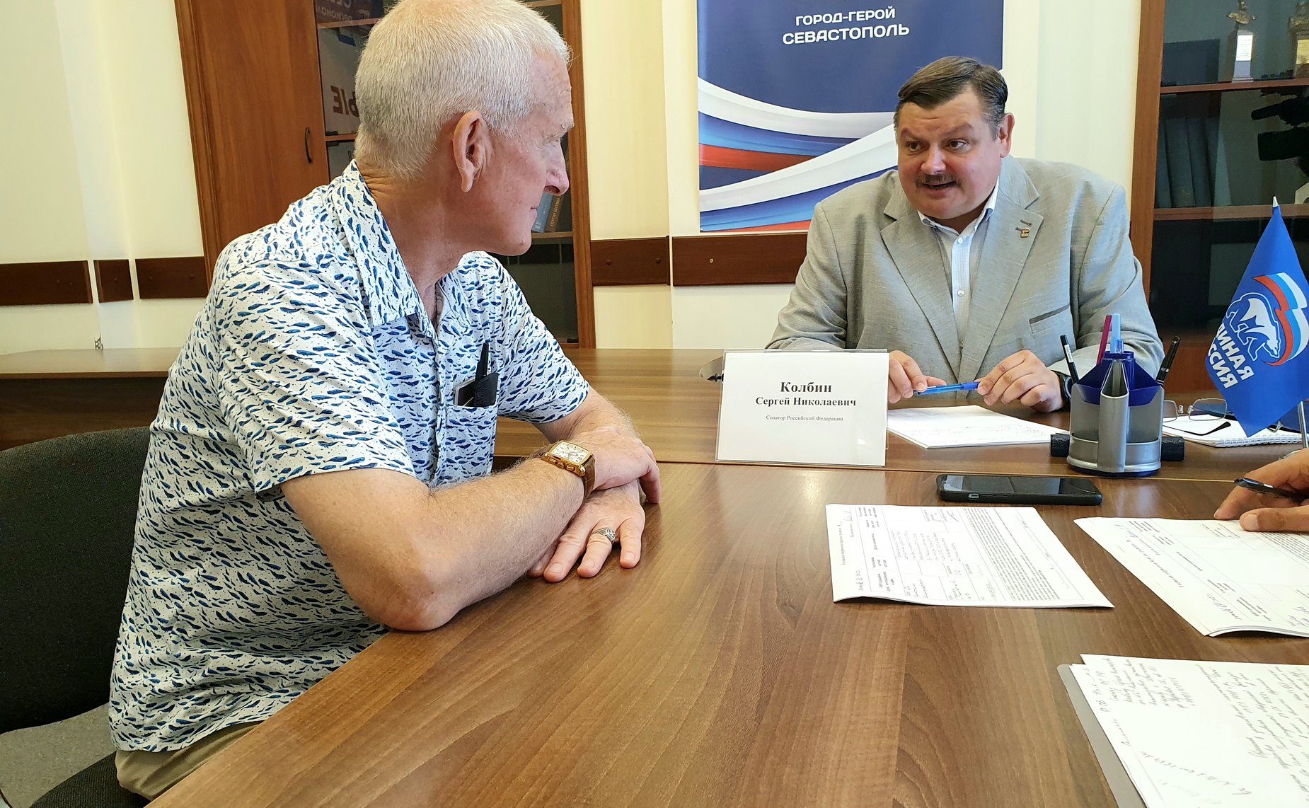 Сергей Колбин в ходе работы в регионе провел прием граждан по вопросам правовой поддержки