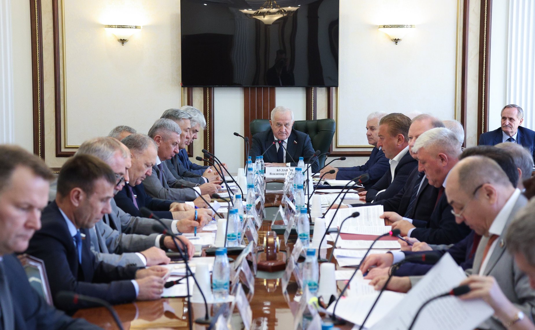 Заседание Комитета Совета Федерации по обороне и безопасности