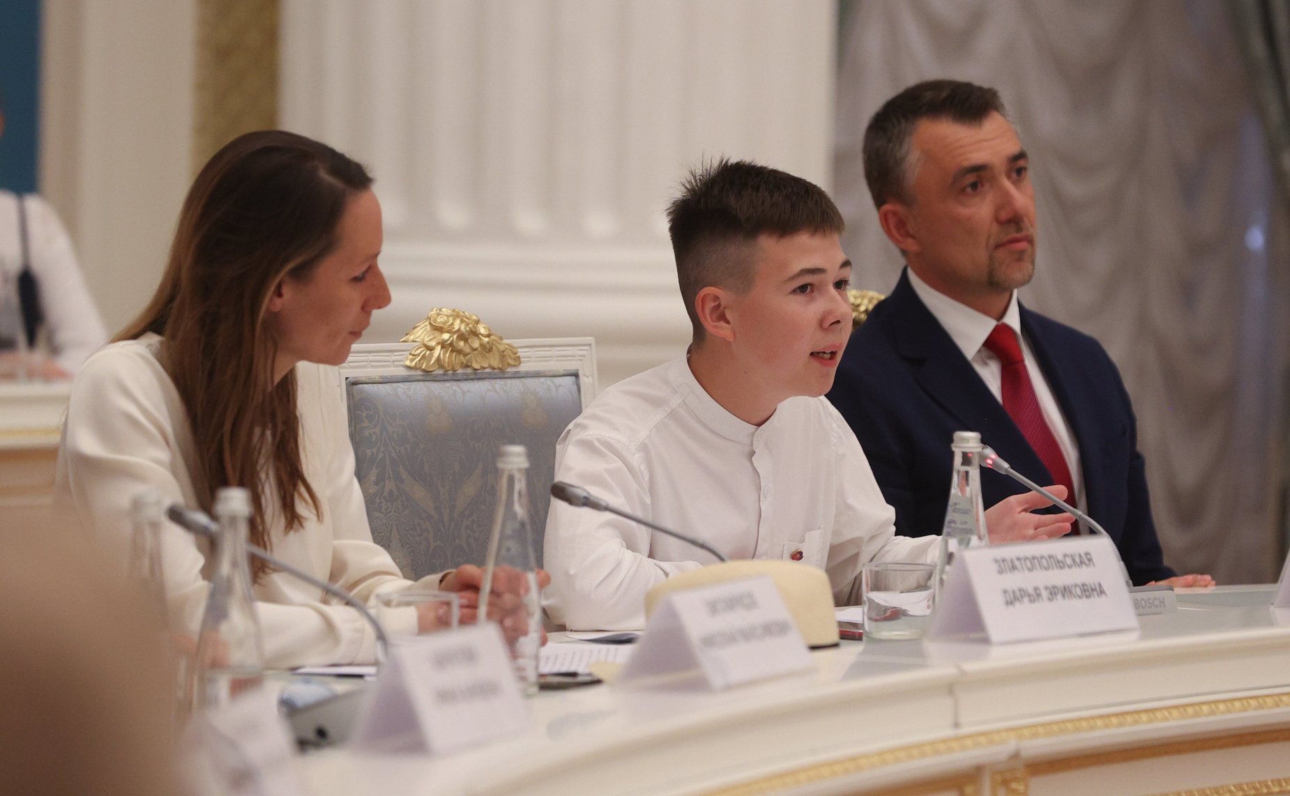 Заседание Совета при Президенте РФ по реализации государственной политики в сфере защиты семьи и детей