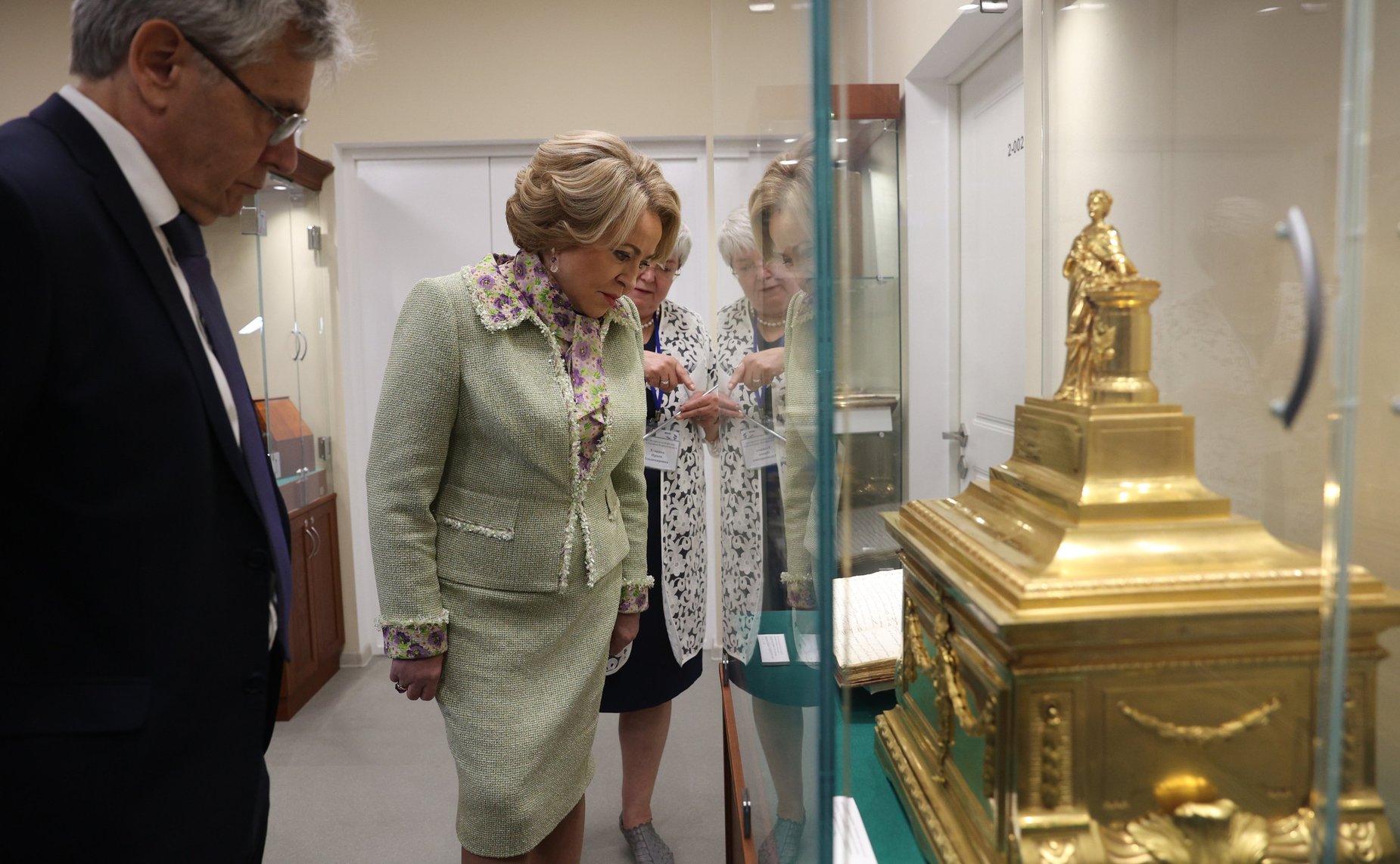 Валентина Матвиенко приняла участие в торжественном открытии нового здания Санкт-Петербургского филиала Архива Российской академии наук