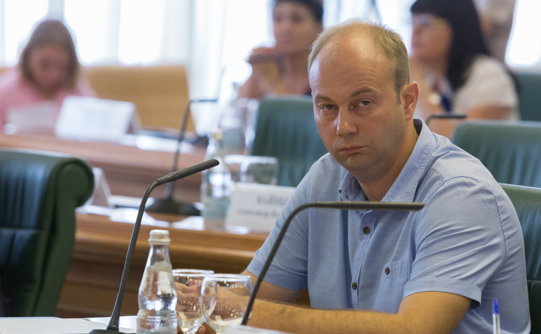 Заседание Комитета общественной поддержки жителей Юго-Востока Украины по вопросам оказания помощи беженцам