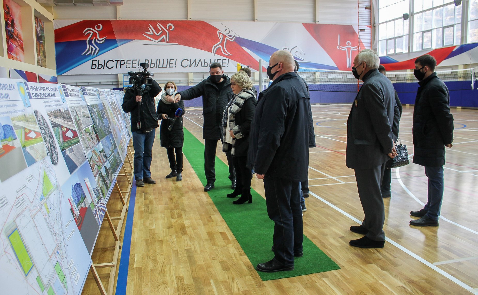 Председатель Совета Федерации Валентина Матвиенко в рамках рабочей поездки осмотрела ряд объектов города-курорта Кисловодска