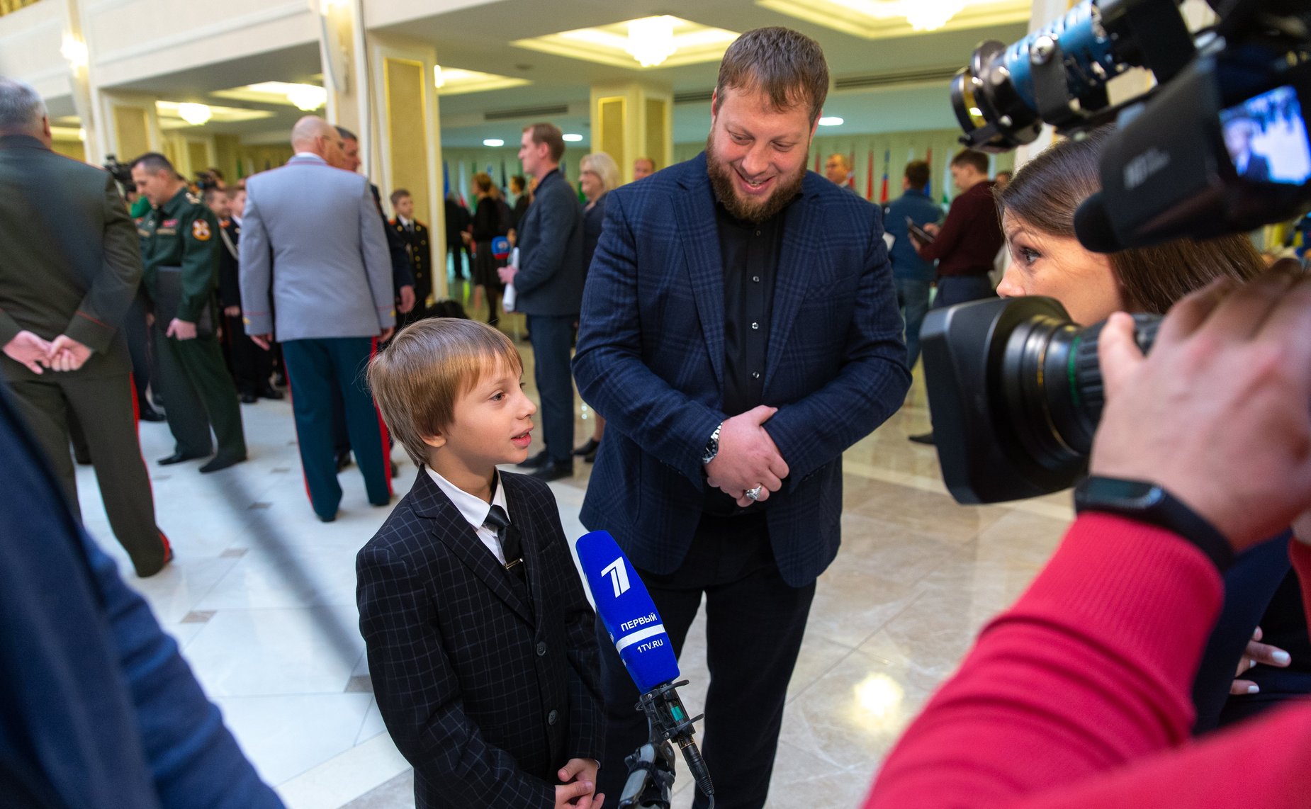 Торжественная церемония награждения детей и подростков, проявивших личное мужество в экстремальных ситуациях и спасших человеческие жизни