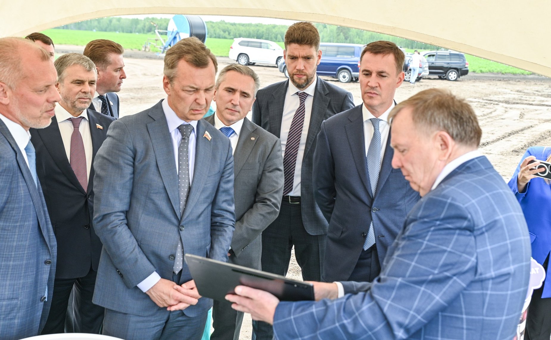 Выездное совещание сенаторов РФ в Тюменской области