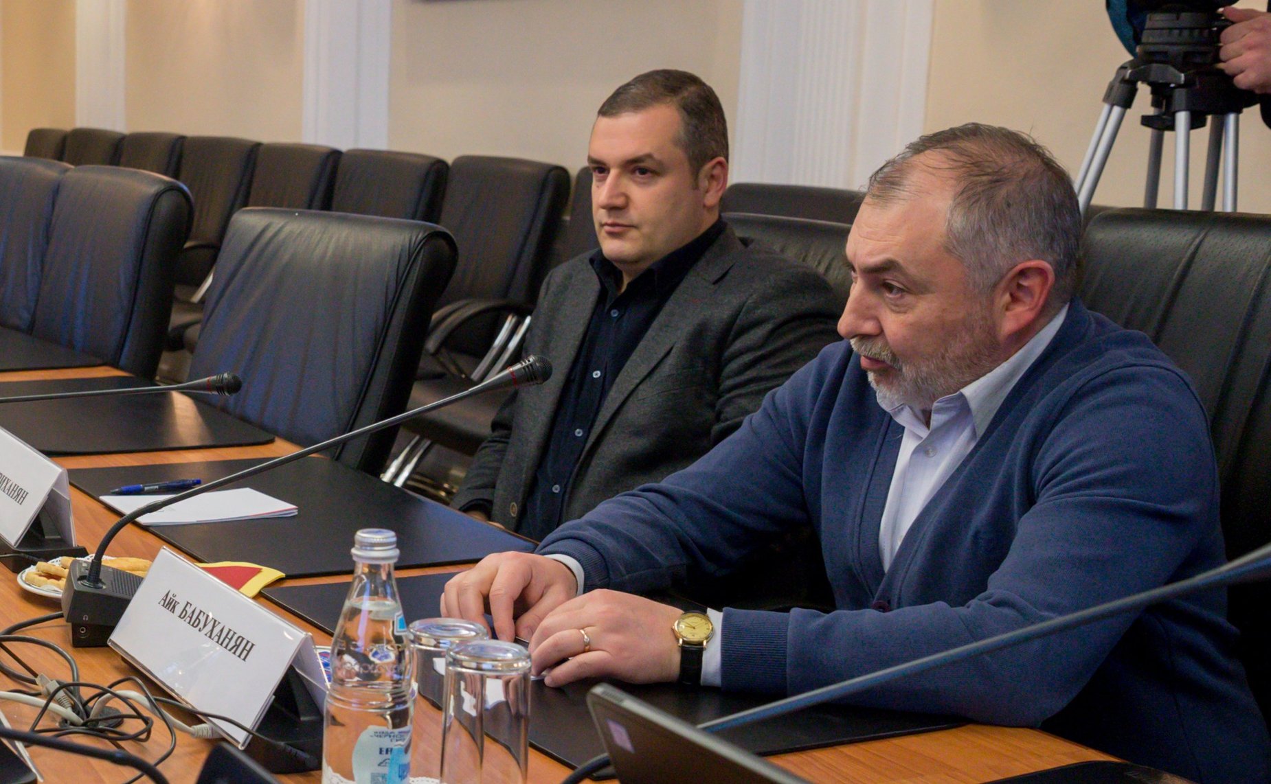 В. Джабаров провел встречу с депутатом Парламента Армении, членом ПА ОБСЕ Т. Уриханяном