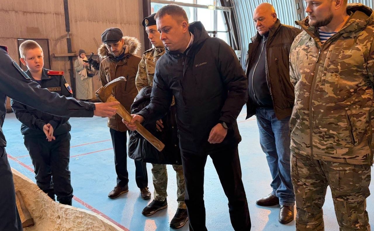 Участников специальной военной операции и ветеранов боевых действий принимал у себя образовательный центр — кадетская школа «Корабелы Прионежья»