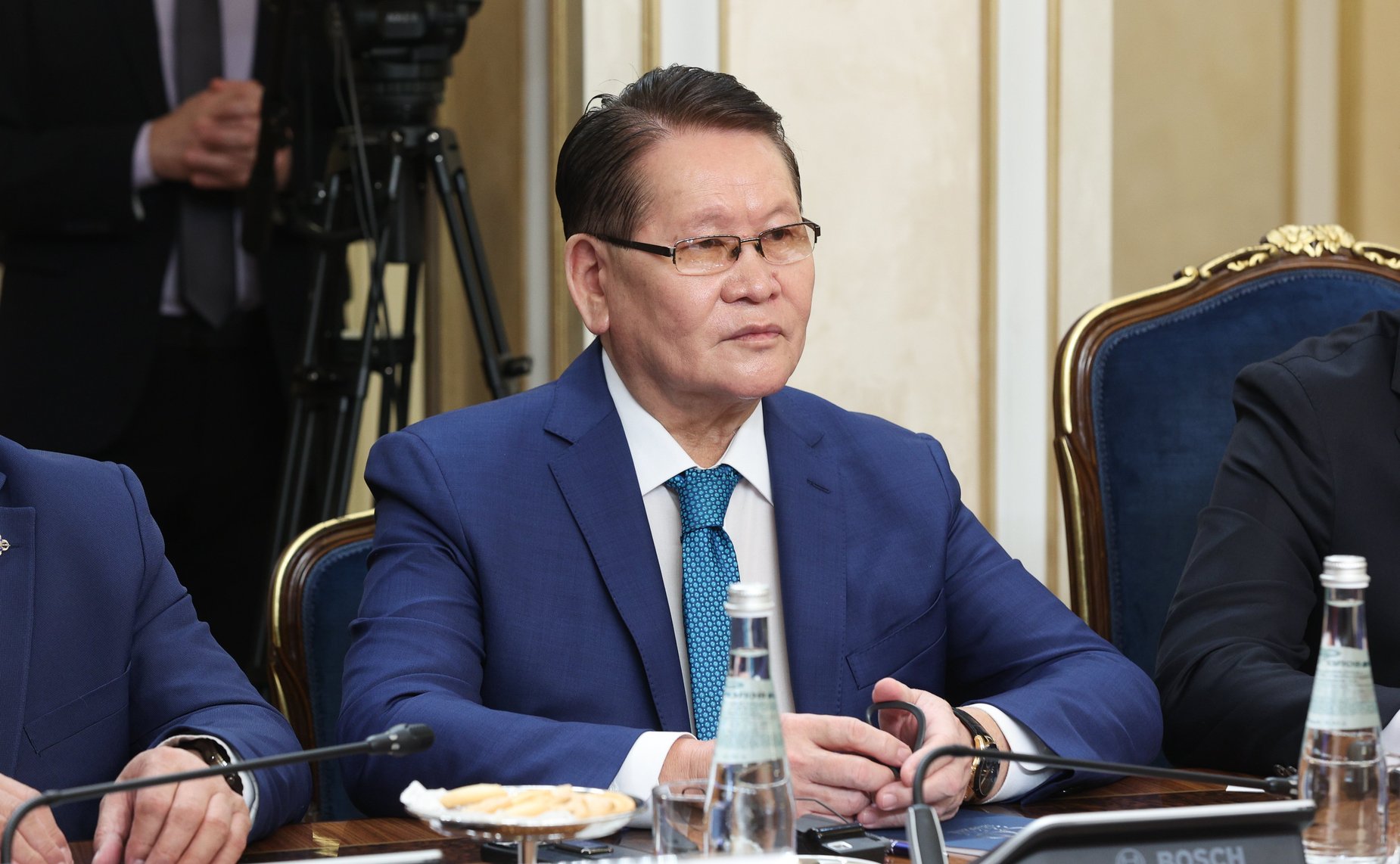 Валентина Матвиенко провела встречу с Председателем Великого Государственного Хурала Монголии Ням-Осорын Учралом