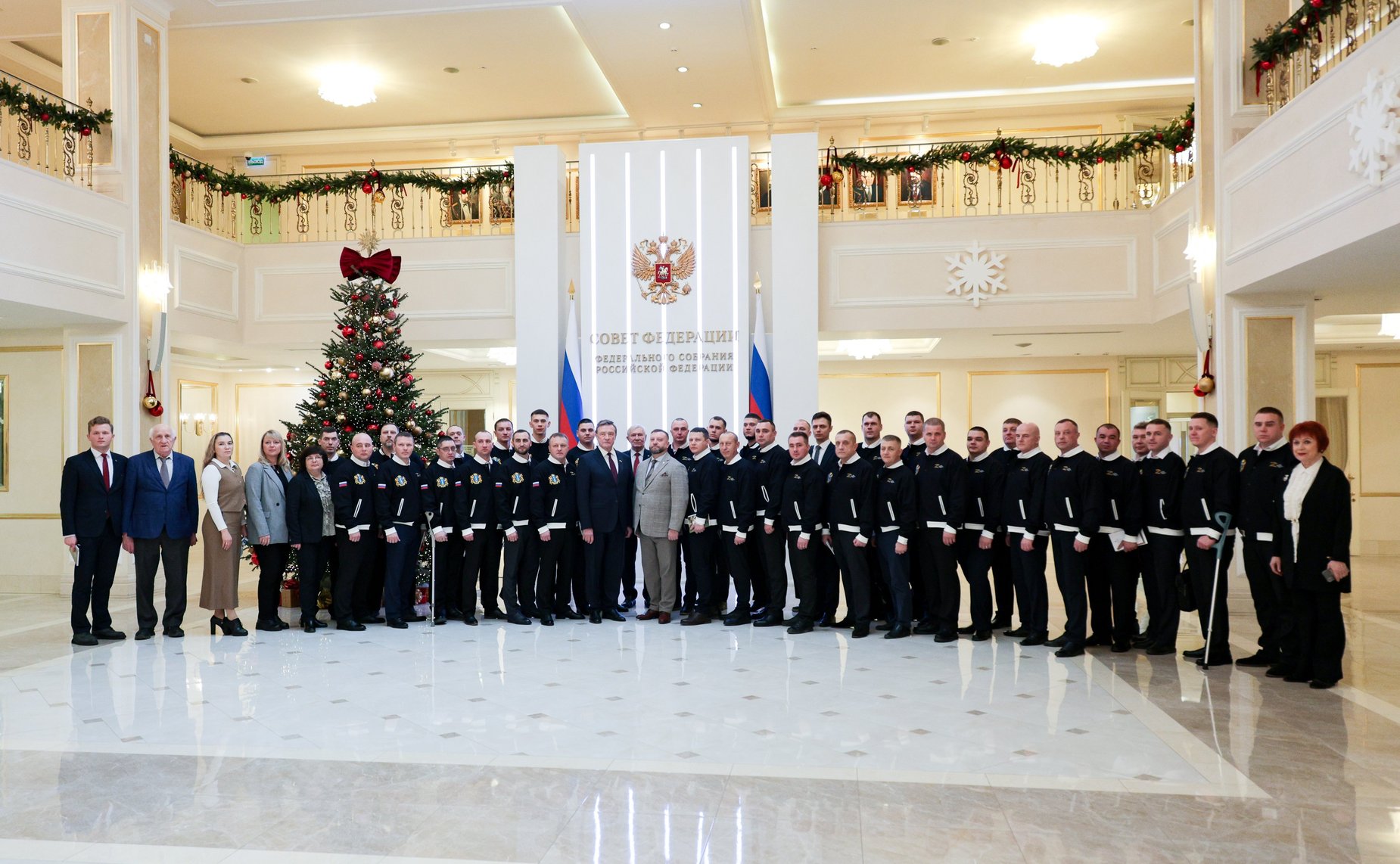 Встреча сенаторов Сергея Рябухина и Алексея Кондратьева с участниками программы «Герои Симбирской земли»