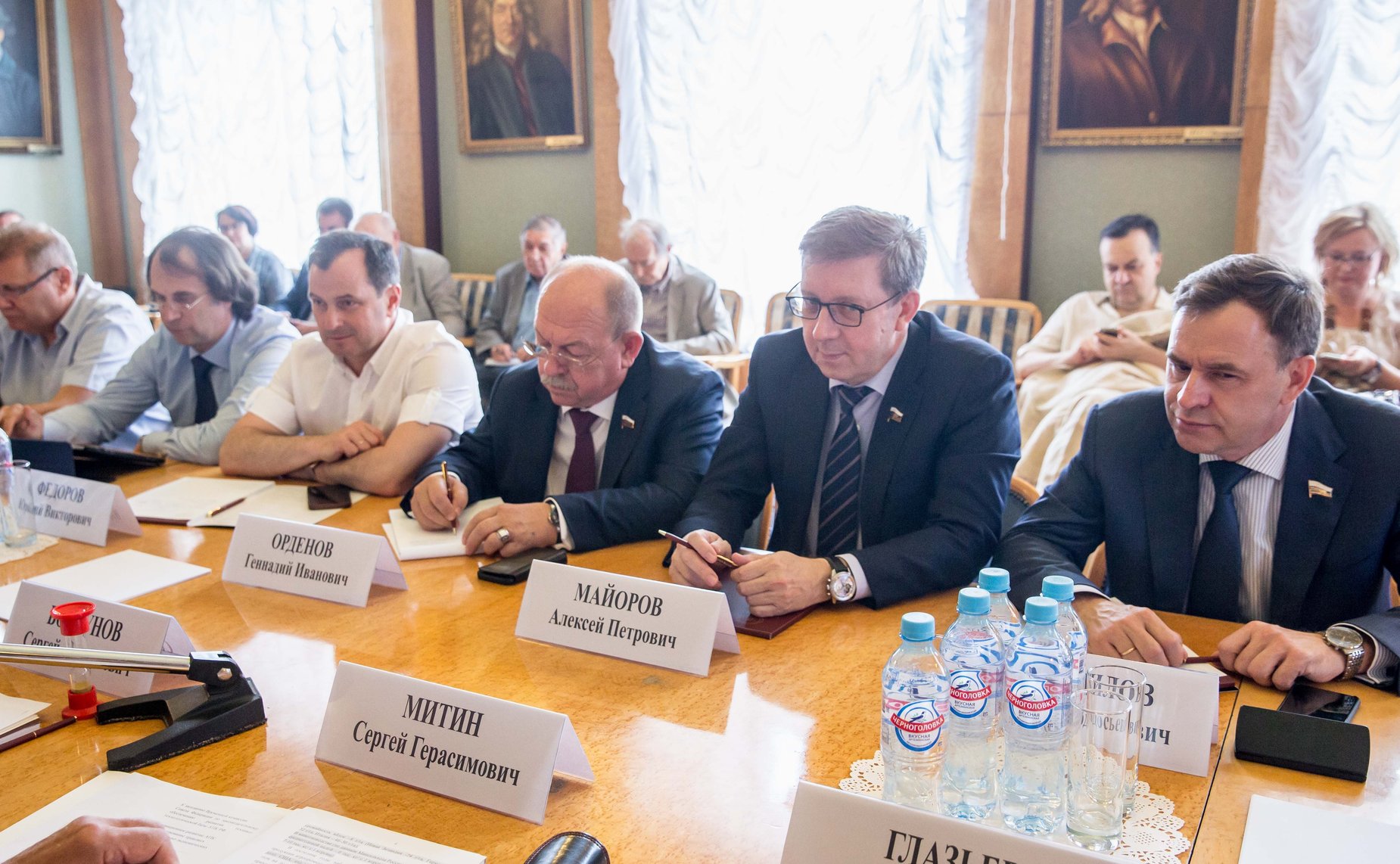 Заседание Временной комиссии СФ по вопросам законодательного обеспечения развития технико-технологической базы агропромышленного комплекса РФ