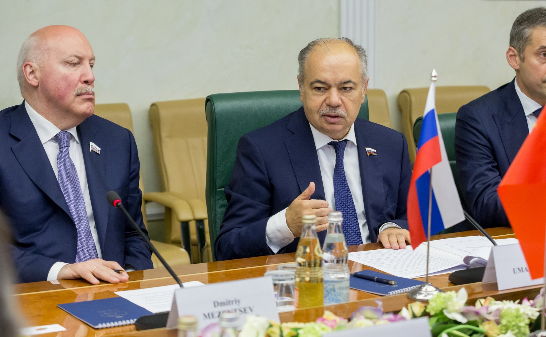 Встреча с вице-президентом Китайского народного общества борьбы за мир и разоружение