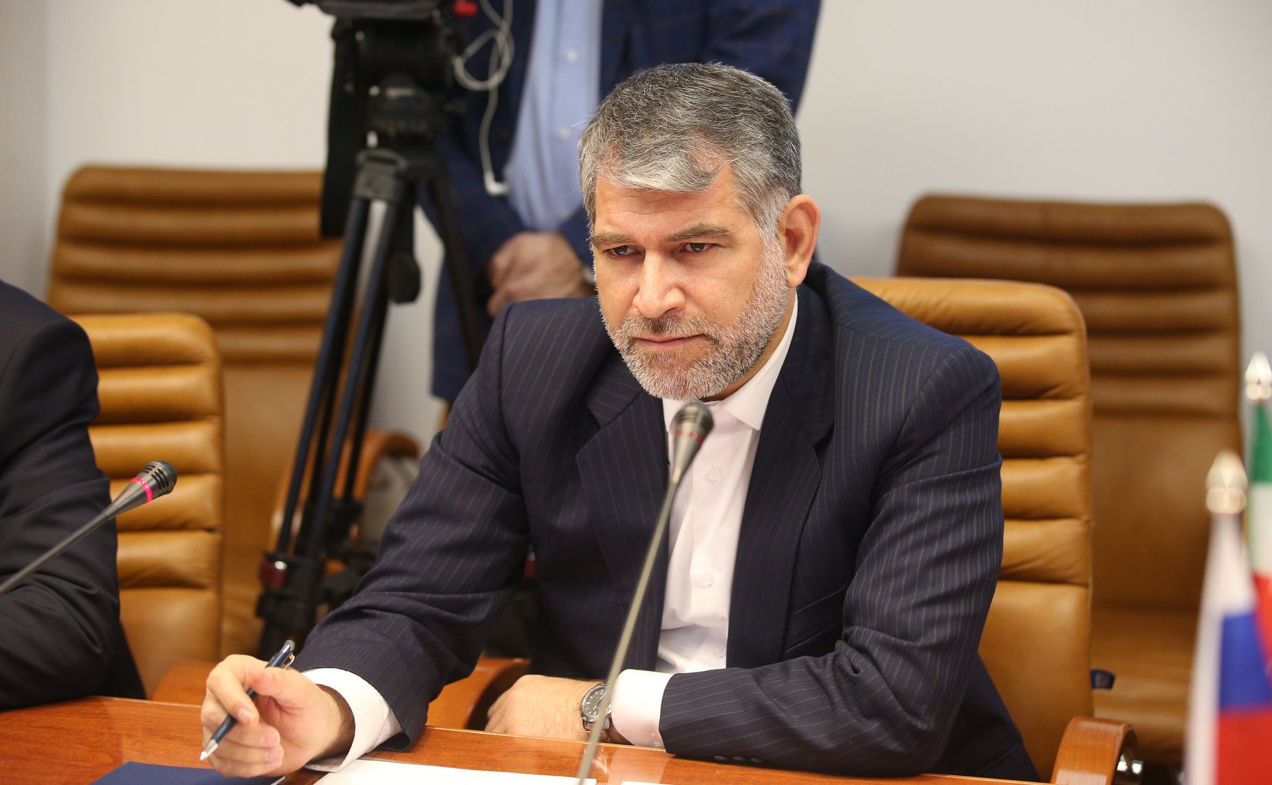 Встреча Алексея Майорова с председателем Комиссии по сельскому хозяйству, водным и природным ресурсам Собрания Исламского Совета Исламской Республики Иран Сайедом Джавадом Садати Нежадом