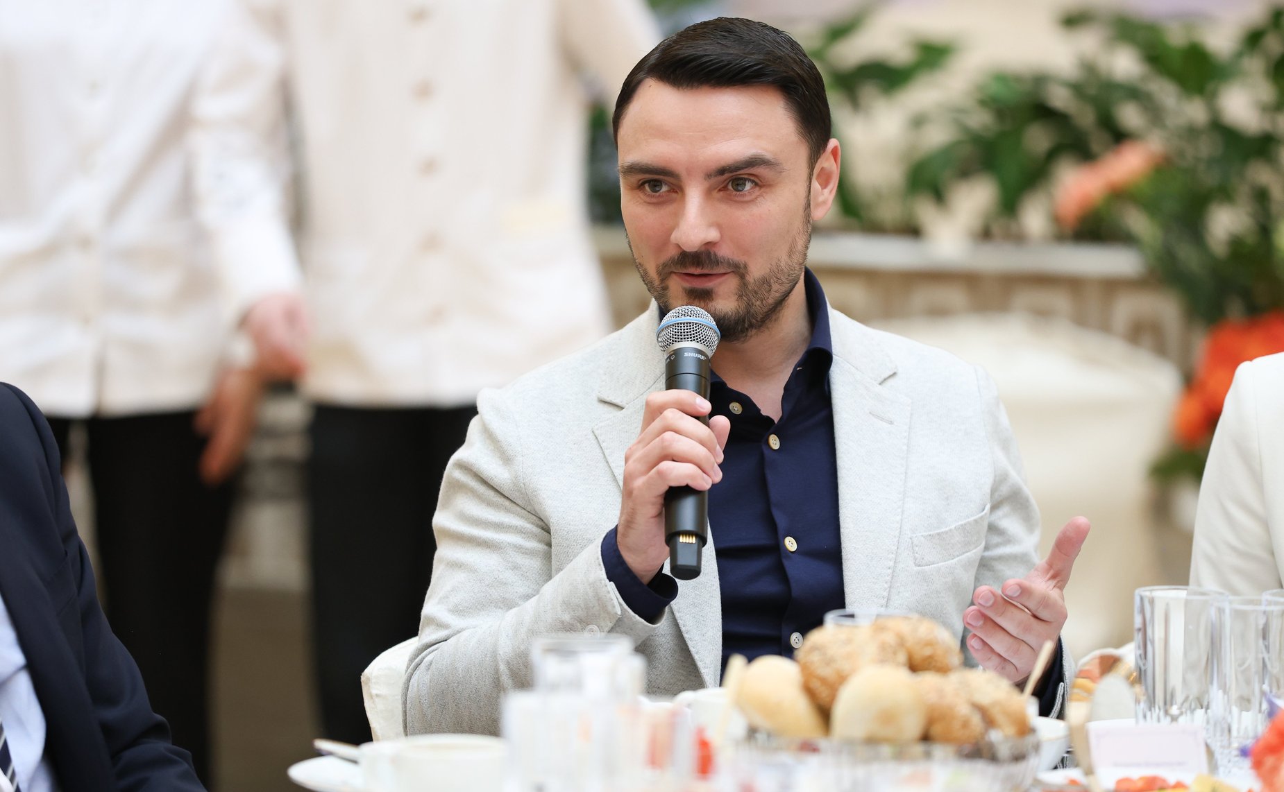 XXVIII Петербургский международный экономический форум (ПМЭФ’25). Открытый диалог «Инвестиции в будущее: инновации как фундамент российской экономики» (Фото банк ПСБ)