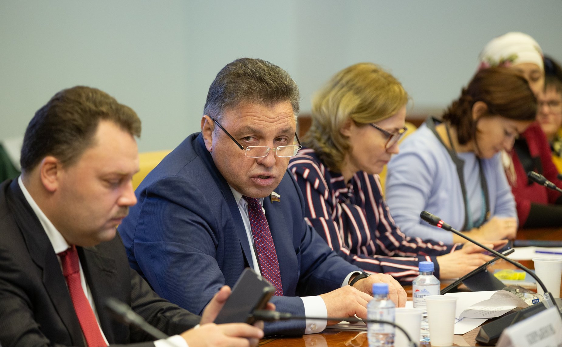 Совещание членов Комитета Совета Федерации по федеративному устройству, региональной политике, местному самоуправлению и делам Севера с делегатами Второго этапа VI Съезда Всероссийского Совета местного самоуправления