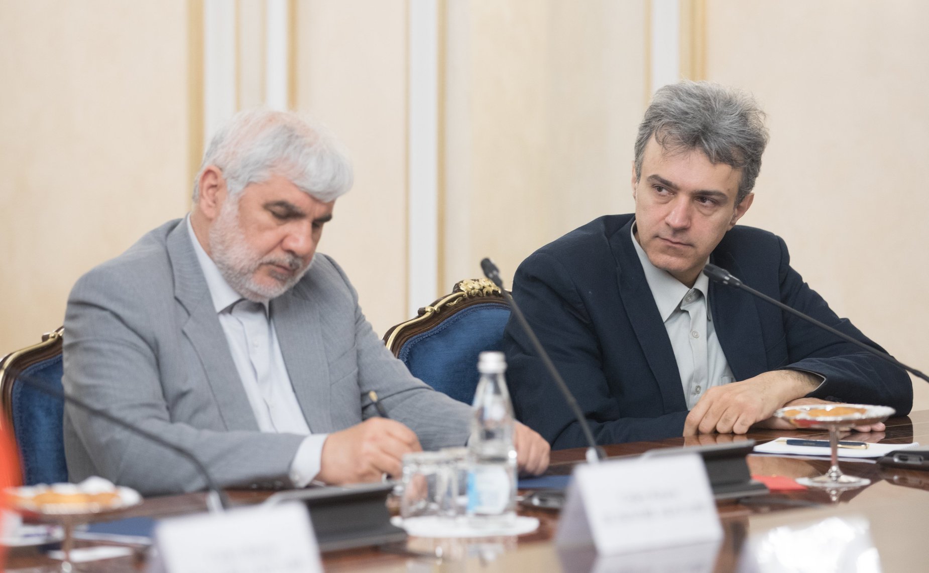 Встреча Д. Мезенцева с председателем Комиссии по делам экономики Собрания исламского совета Исламской Республики Иран М. Пурэбрахими