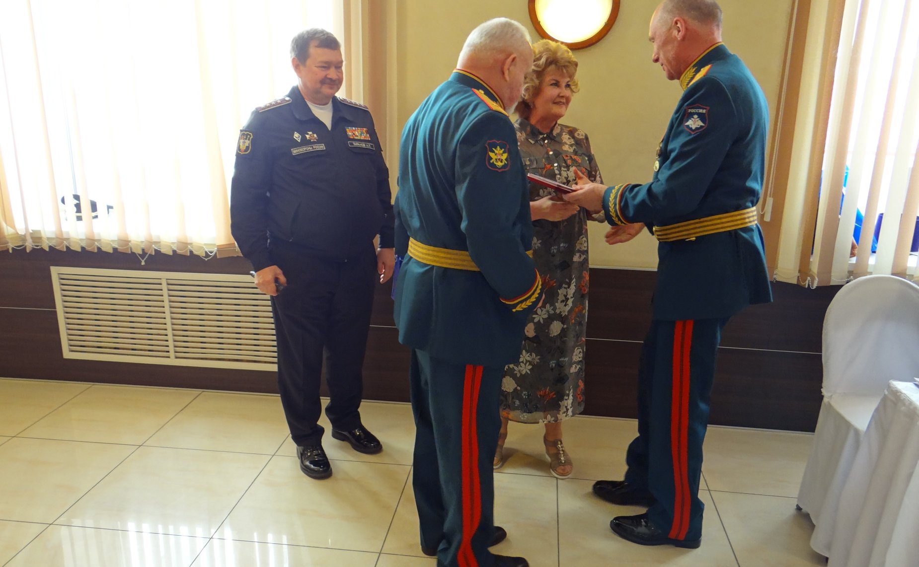 Нина Куликовских приняла участие в мероприятии Министерства обороны России, посвященного 30-летию со дня образования Управления по увековечению памяти погибших при защите Отечества