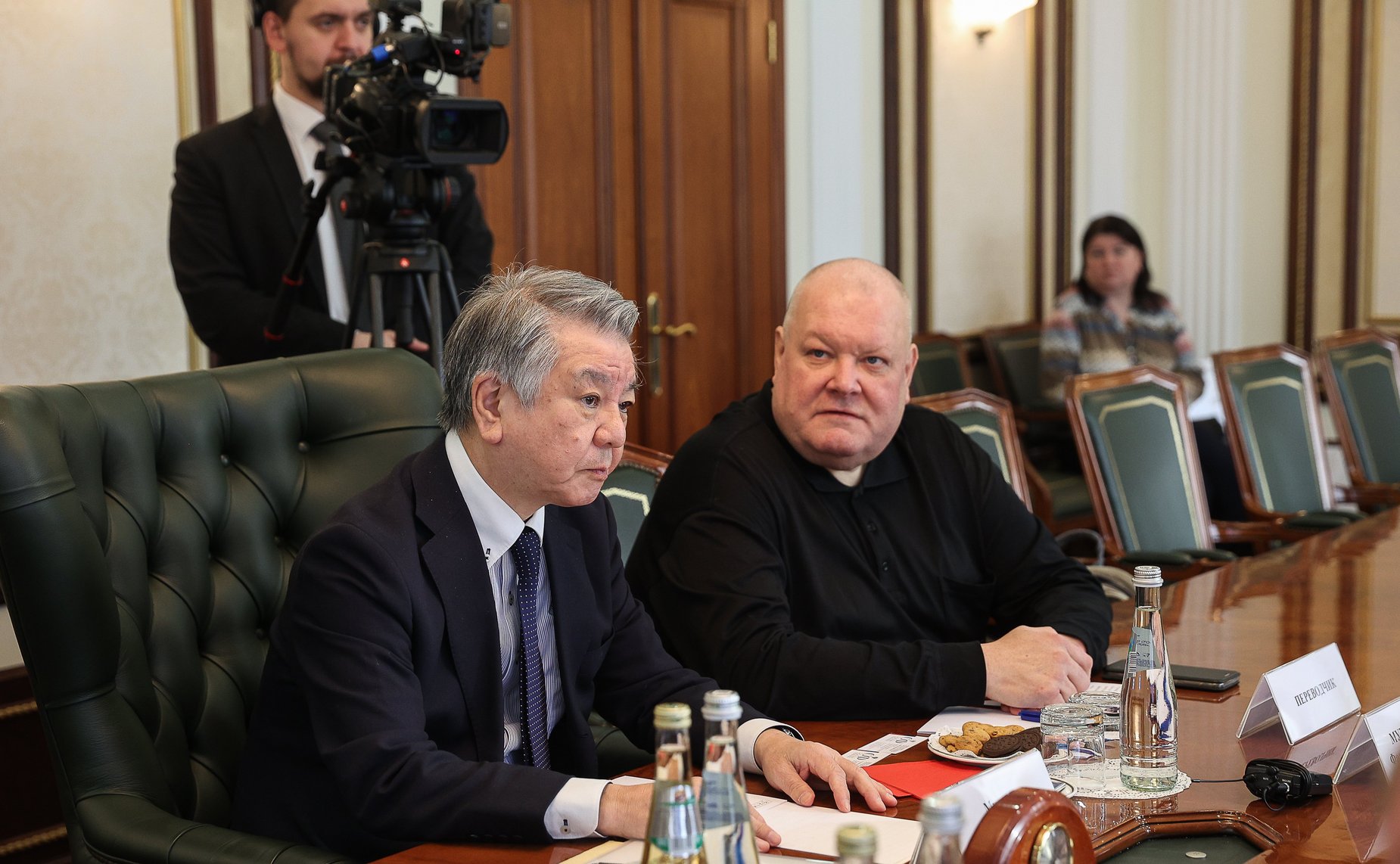 Владимир Джабаров провел встречу с председателем японской общественно-политической организации «Иссуйкай» Мицухиро Кимурой