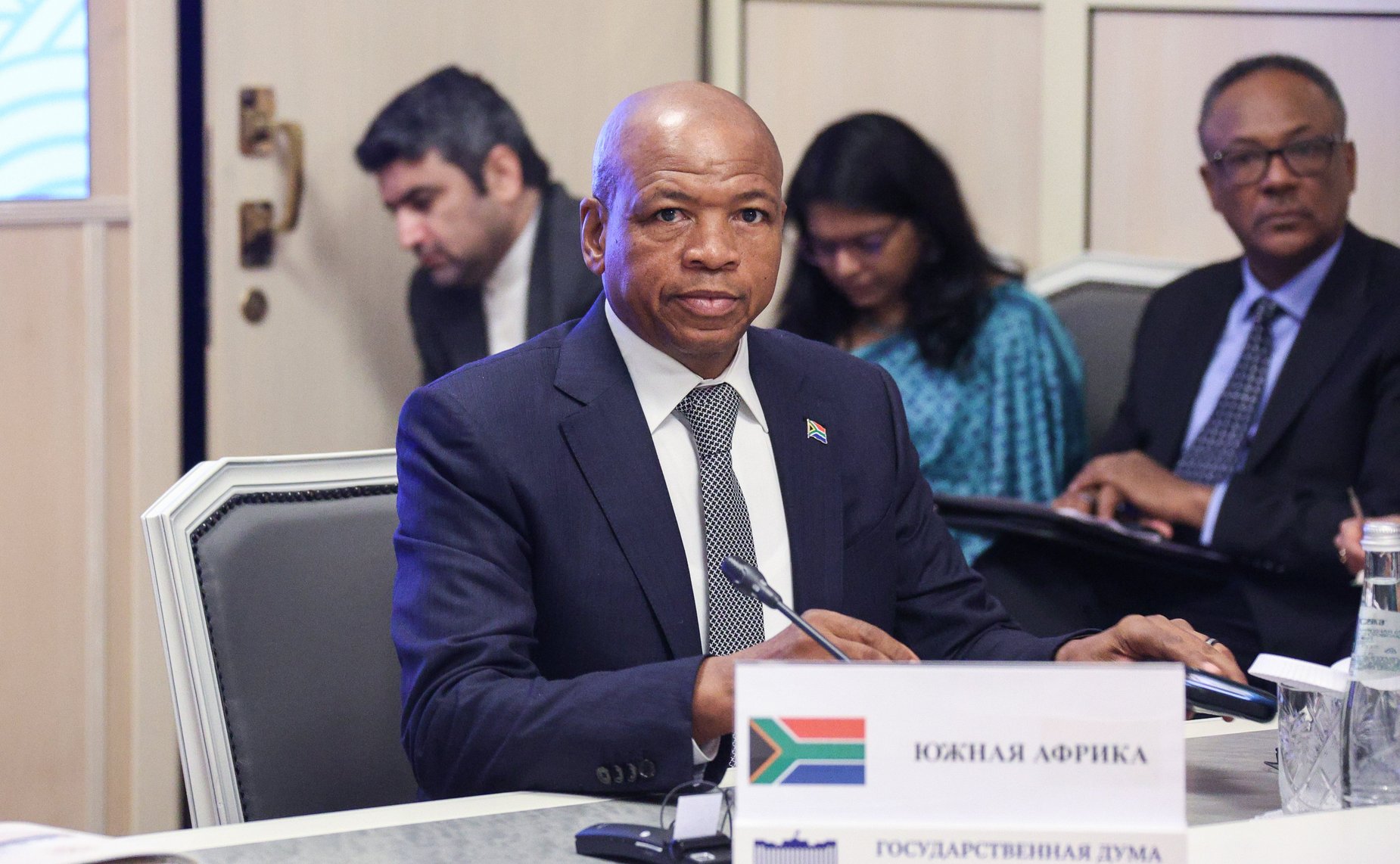 Встреча председателей комитетов по международным делам парламентов (палат парламентов) стран БРИКС с Председателем Государственной Думы Вячеславом Володиным