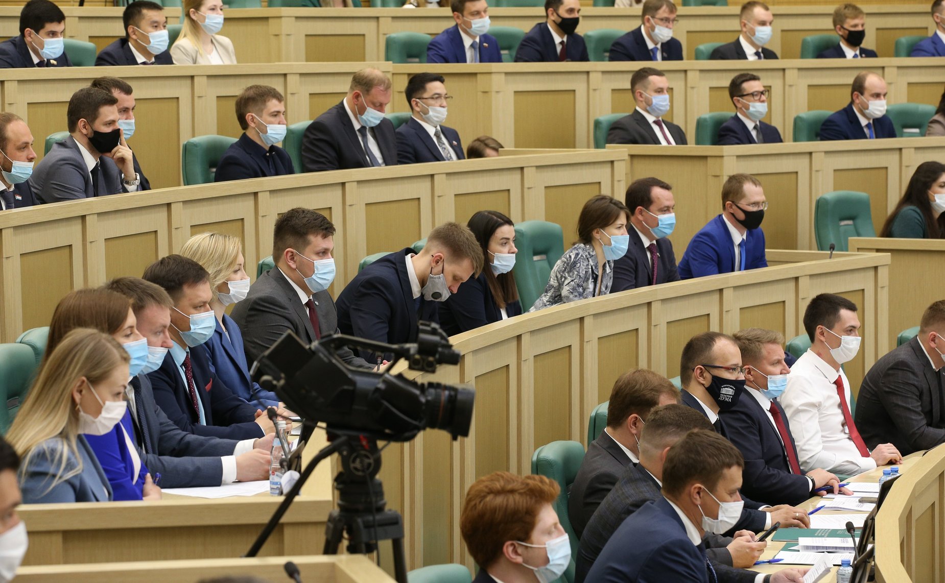 Заседание Палаты молодых законодателей при Совете Федерации