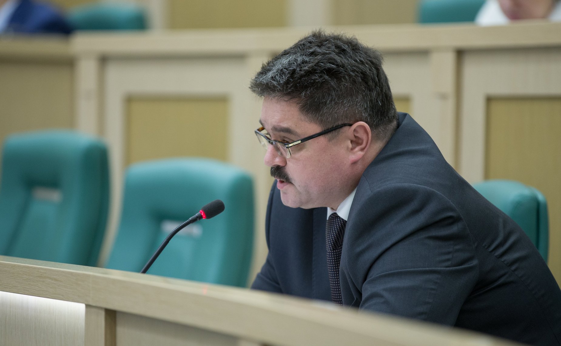 А. Широков на 387-м заседании СФ