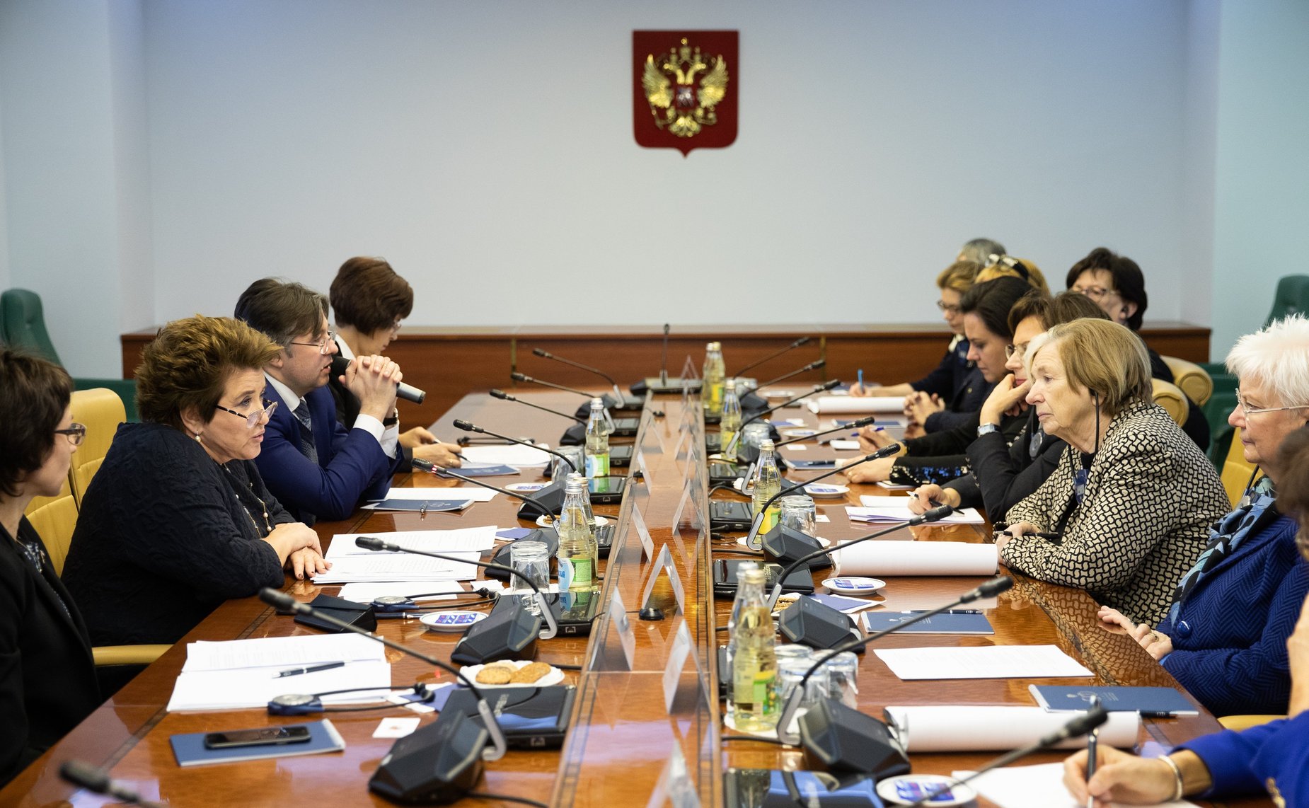 Встреча Л. Глебовой с делегацией Баварского женского союза