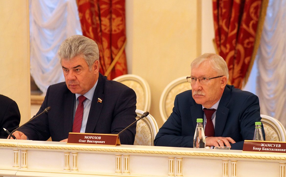 Совместное заседание Комитета СФ по международным делам, Комитета СФ по обороне и безопасности и Комитета по международным отношениям, обороне и безопасности Сената Парламента Республики Казахстан