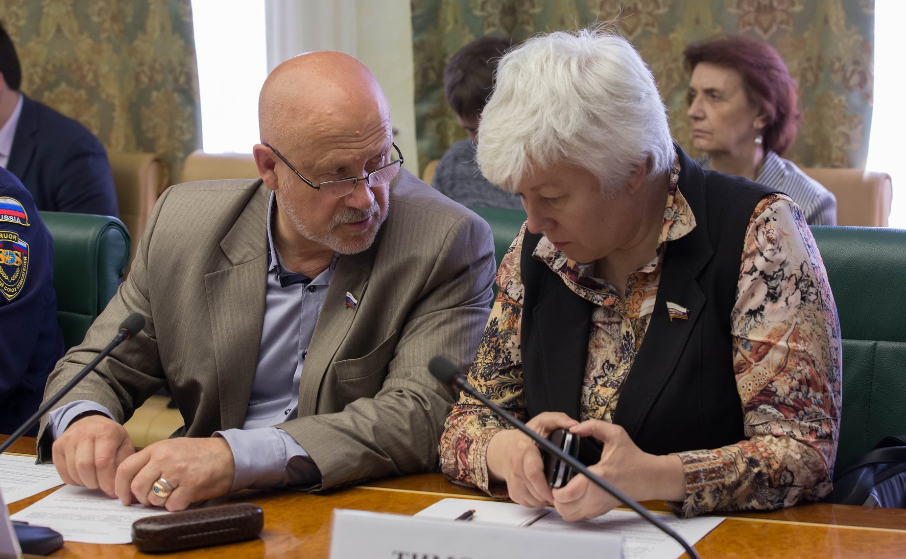 А. Соболев и О. Тимофеева