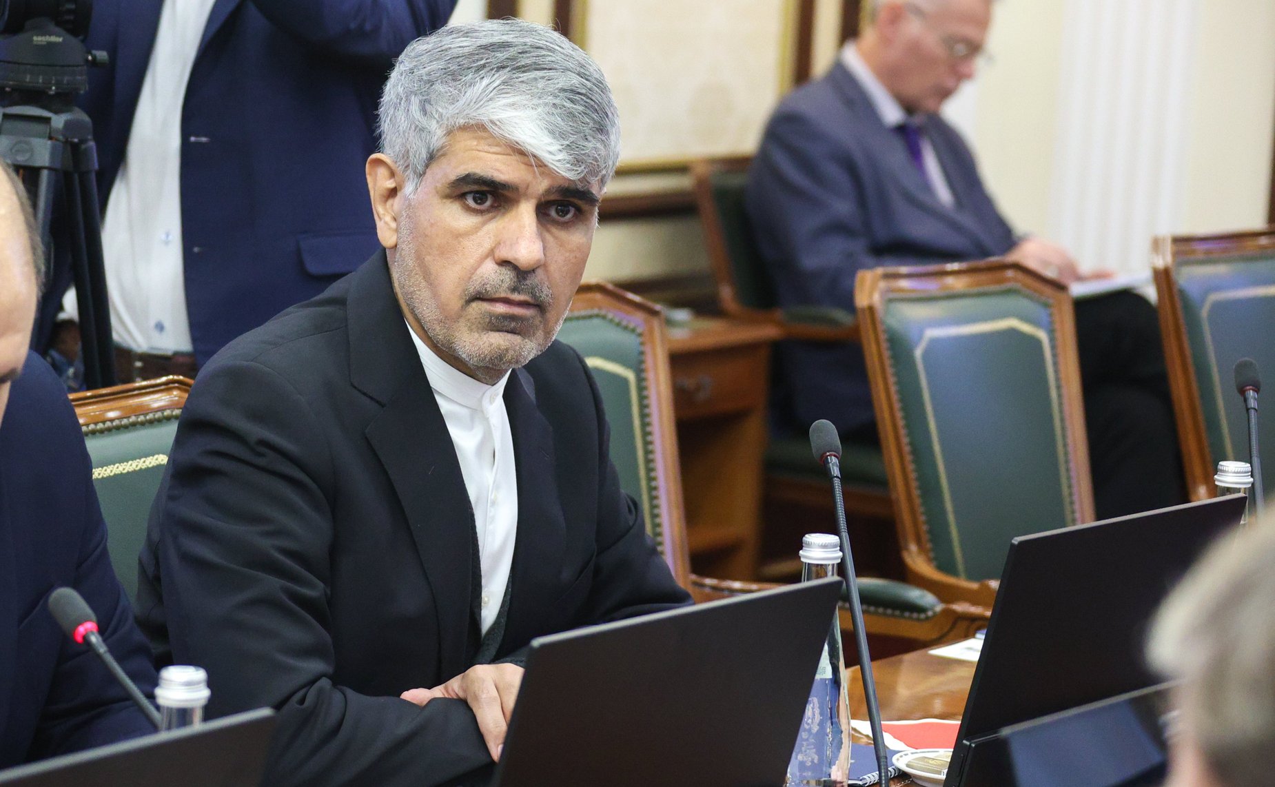 Встреча сенаторов РФ с председателем Комиссии по национальной безопасности и внешней политике Меджлиса Исламского Совета Исламской Республики Иран