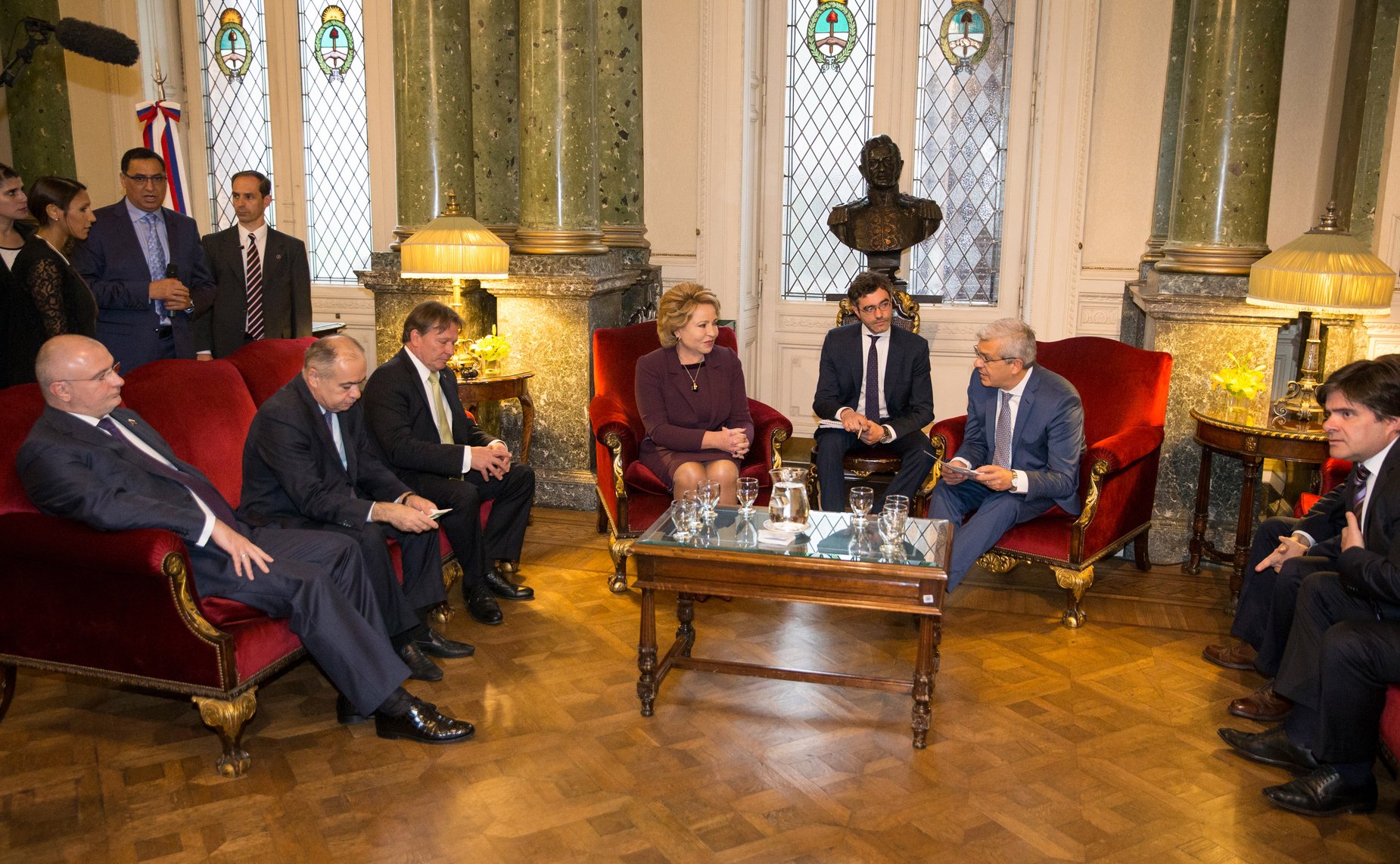 Официальный визит делегации СФ в Аргентину