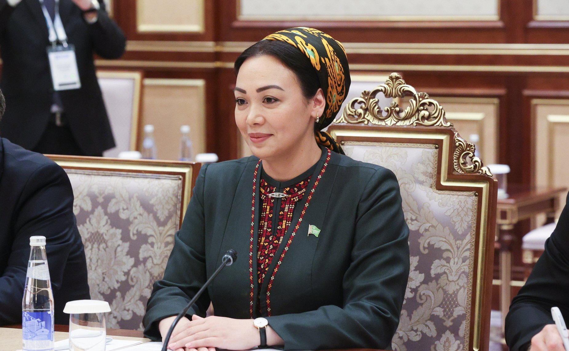 Председатель Совета Федерации Валентина Матвиенко встретилась с Председателем Меджлиса Туркменистана Дуньягозель Гулмановой