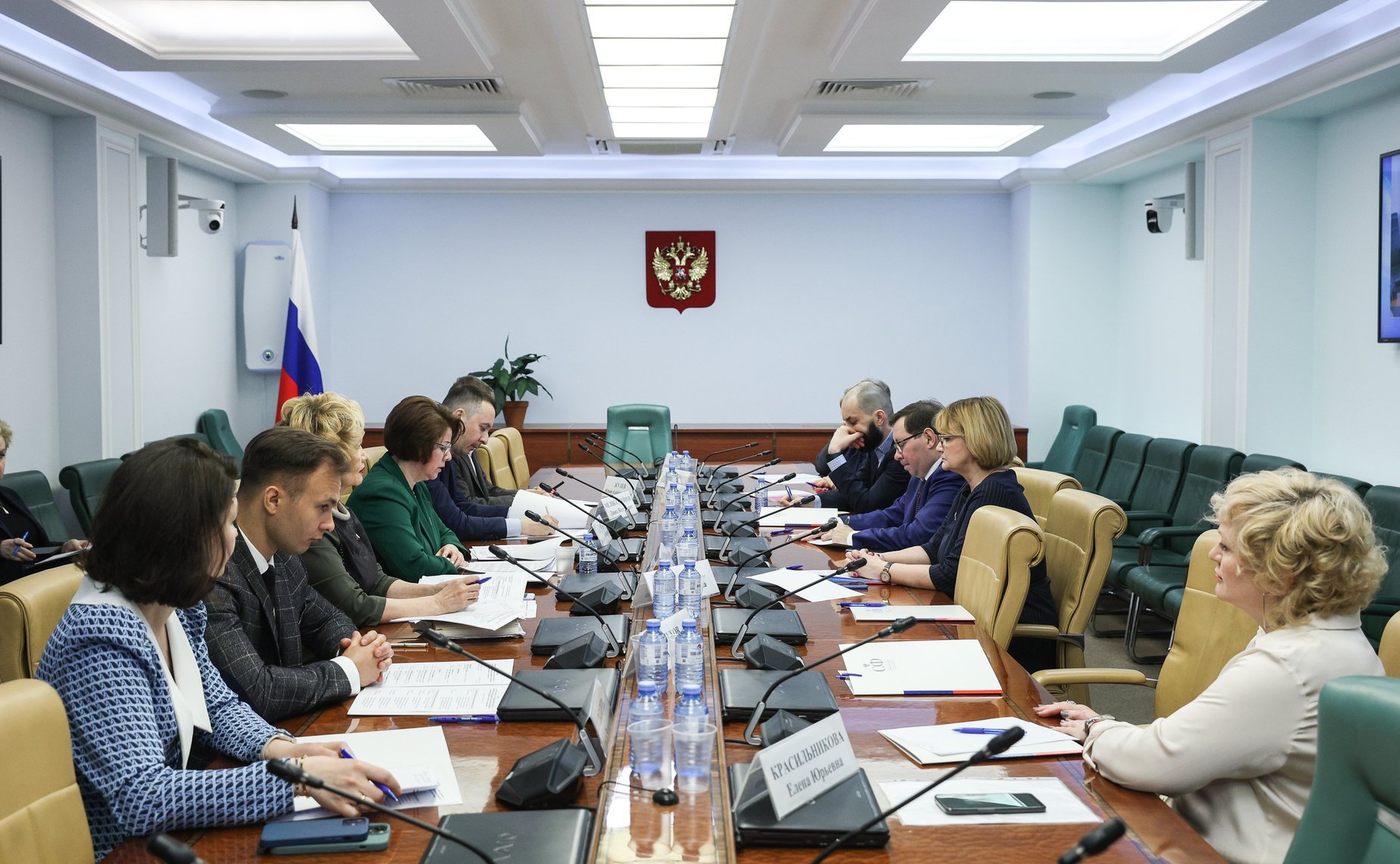 Совещание Комитета СФ по социальной политике совместно с Комитетом СФ по бюджету и финансовым рынкам