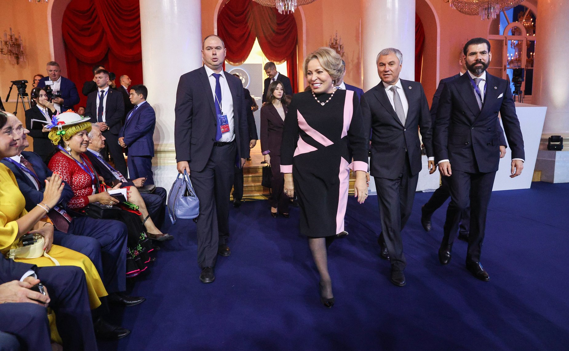 Сенаторы во главе с Председателем СФ Валентиной Матвиенко приняли участие в торжественной церемонии открытия международной парламентской конференции «Россия – Латинская Америка»