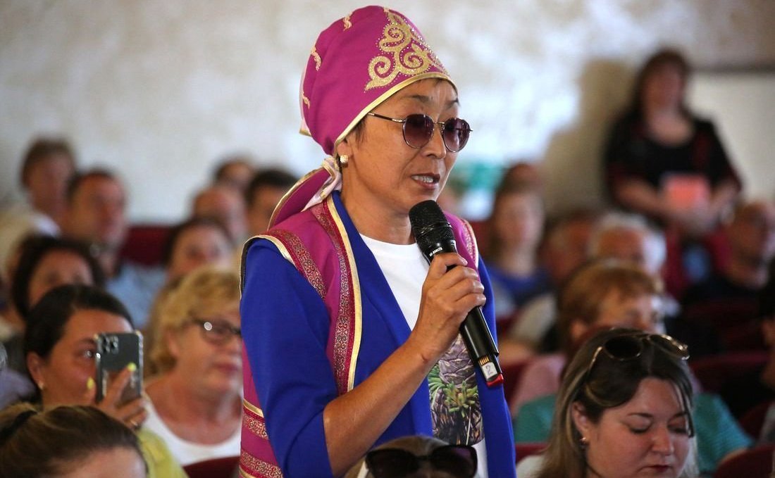 Татьяна Гигель приняла участие в рабочей поездке и. о.главы Республики Андрея Турчака по Чойскому району