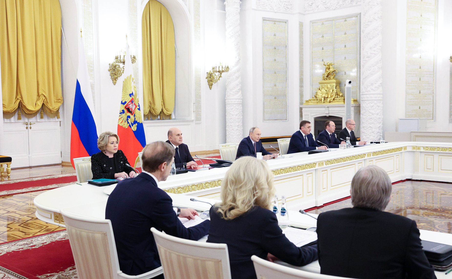 Валентина Матвиенко принимает участие в заседании Государственного Совета, посвященном вопросам поддержки семей в Российской Федерации