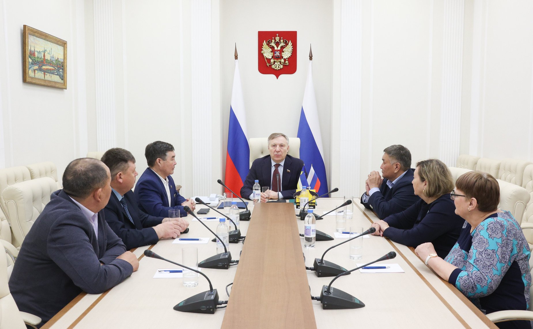 Встреча Александра Варфоломеева с главами муниципальных образований Республики Бурятии