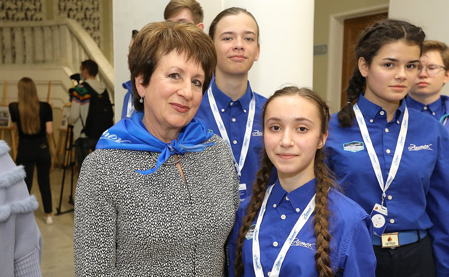 Екатерина Алтабаева провела встречу с артековцами