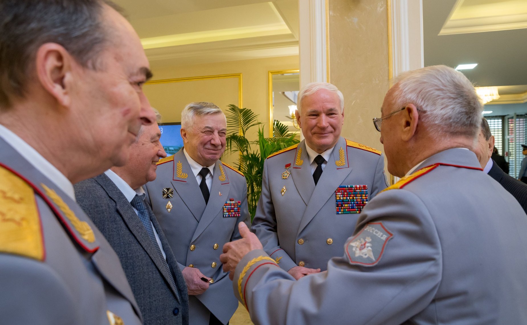 Совместное заседание Комитета СФ по обороне и безопасности и Клуба военачальников РФ, посвященное Дню защитника Отечества