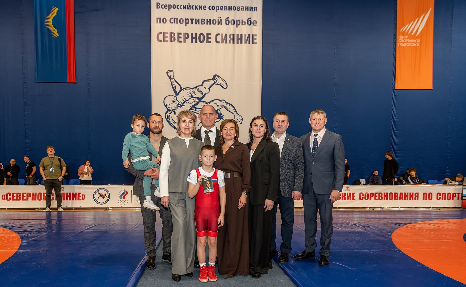 Александр Карелин и Лариса Круглова открыли в Мурманске 51-й Всероссийский турнир по спортивной борьбе «Северное Сияние»