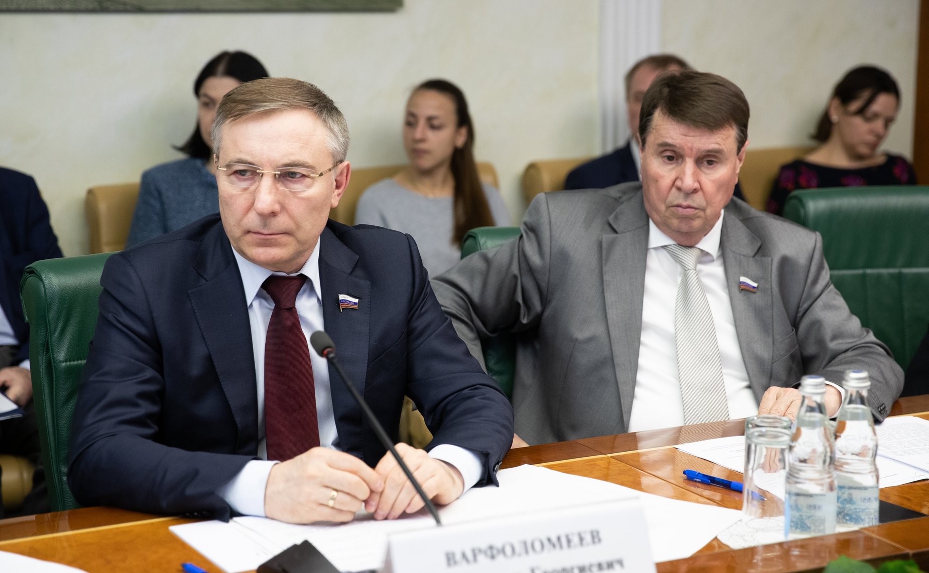 Александр Варфоломеев и Сергей Цеков