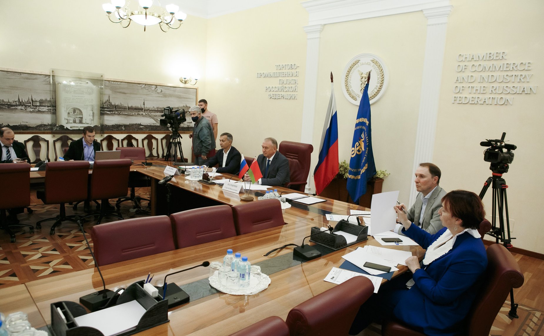Заседание Совета делового сотрудничества торгово-промышленных палат России и Беларуси