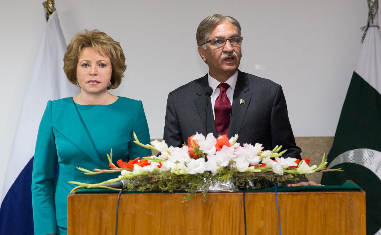 Официальный визит делегации Совета Федерации  в Исламскую Республику Пакистан.