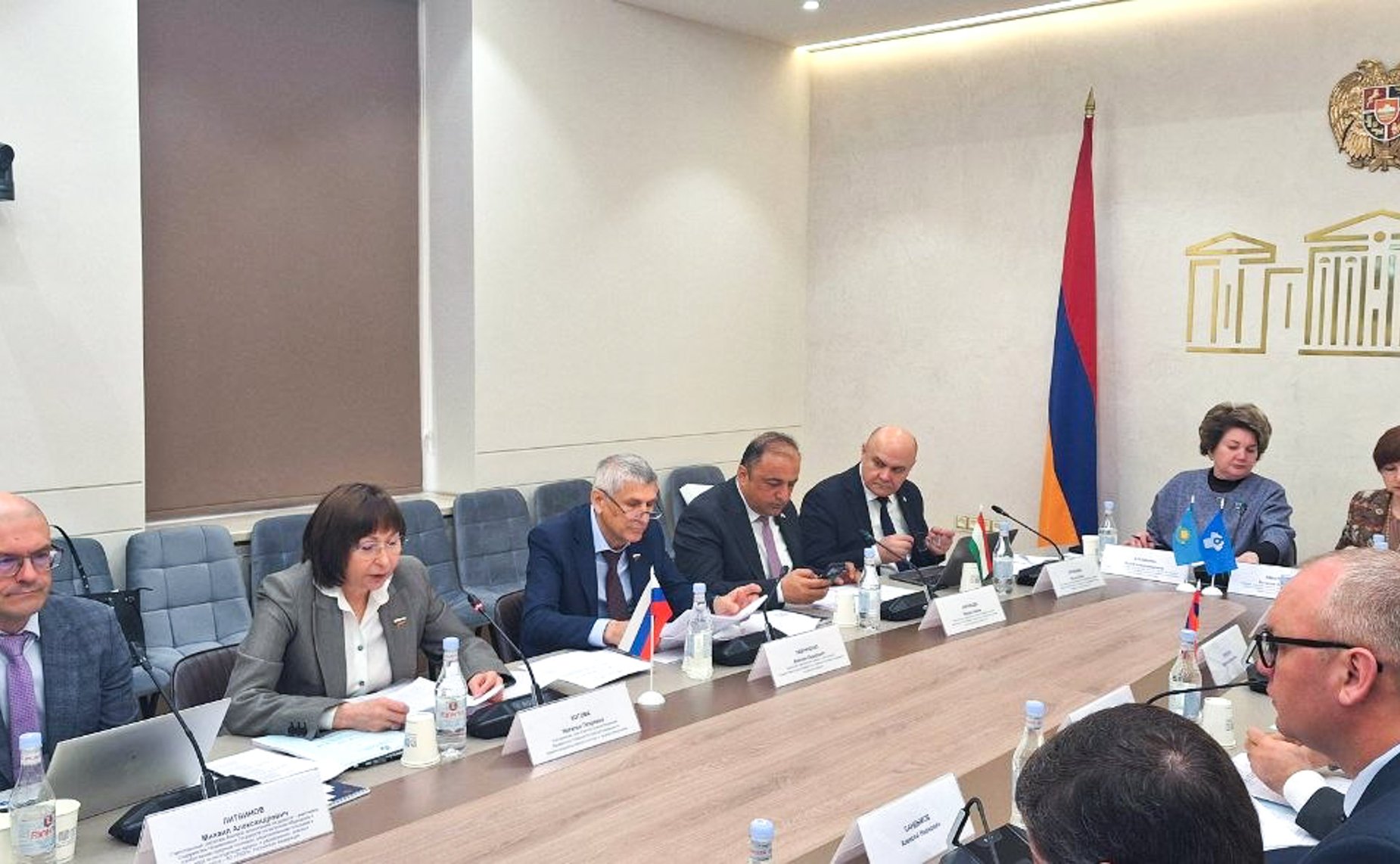 Участие сенаторов РФ в заседании Постоянной комиссии МПА СНГ по аграрной политике, природным ресурсам и экологии