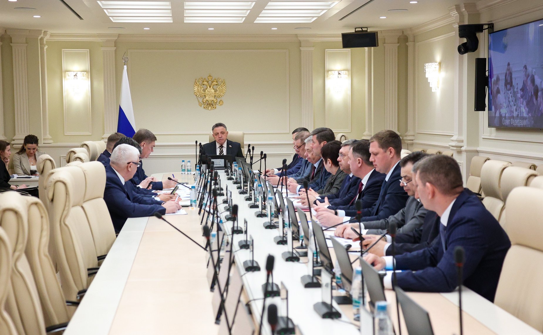 Заседание Комитета Совета Федерации по Регламенту и организации парламентской деятельности